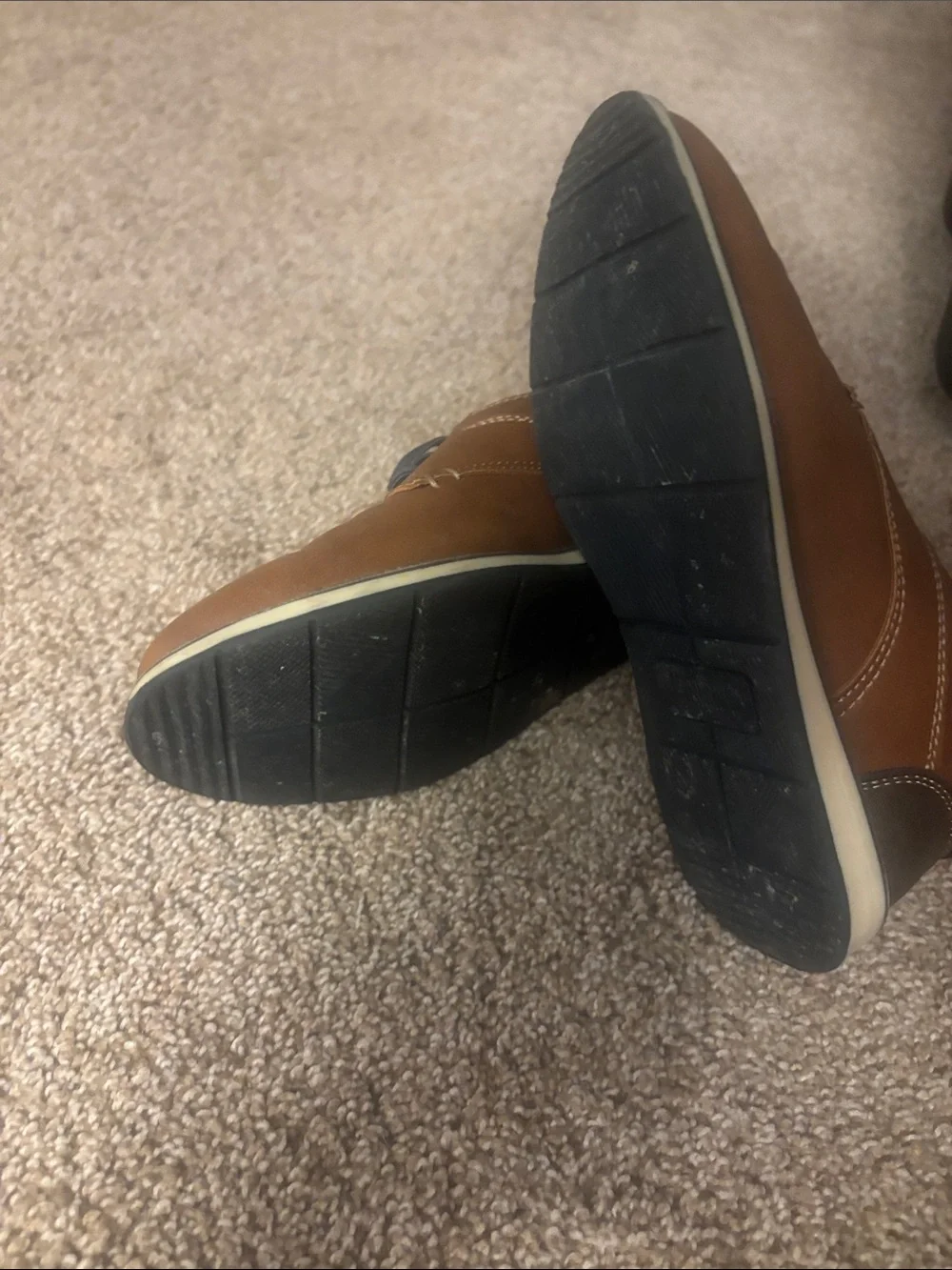 Kids Sonoma Tan Brown Casual Lace-Up Oxfords size 1